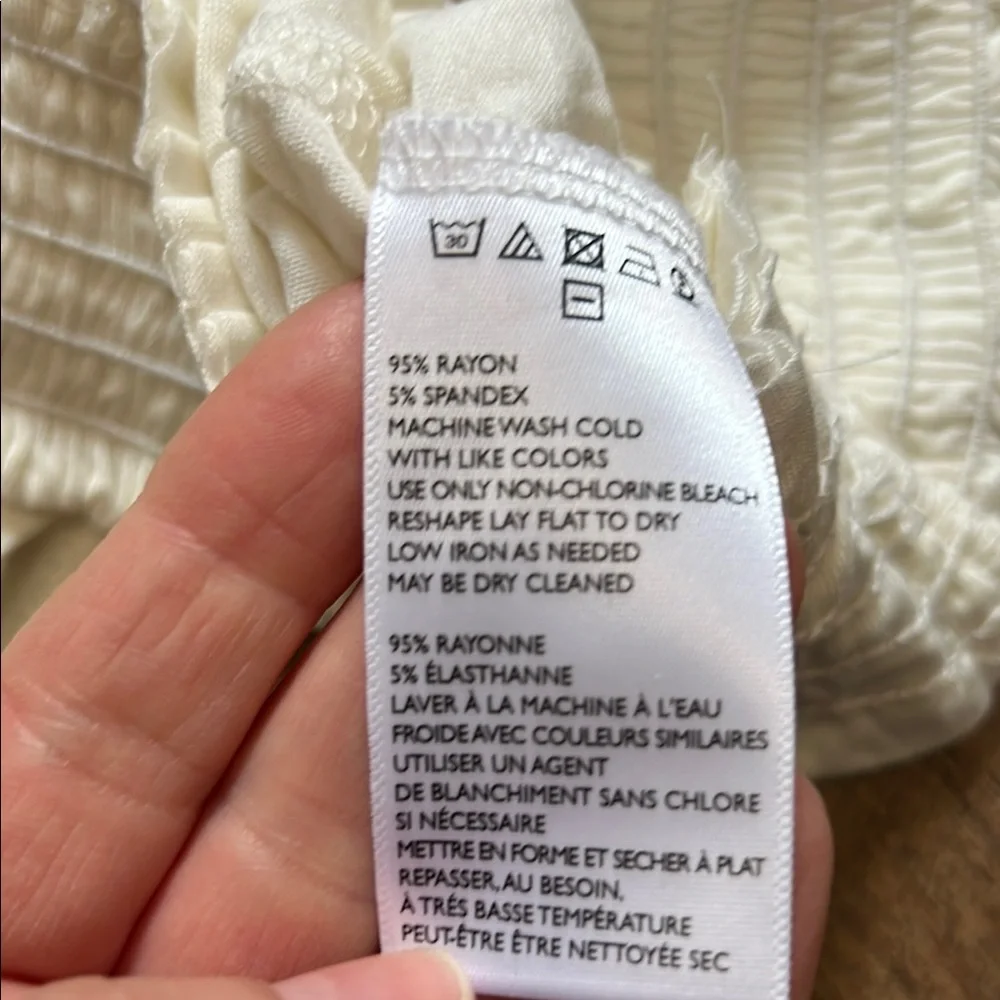 FP Movement by Free People White Cropped Tank Top - Picture 6 of 8